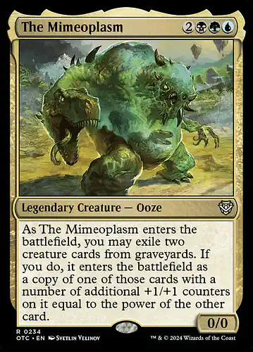 The Mimeoplasm - otc Spoiler