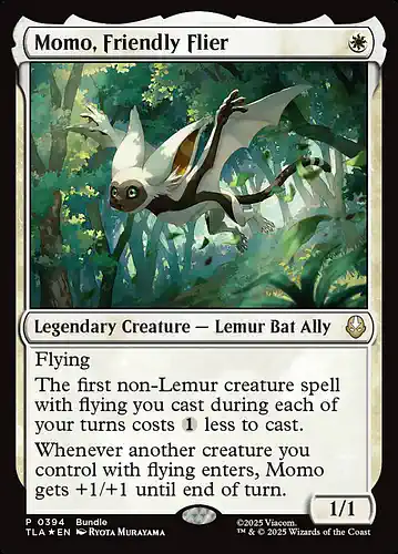 Momo, Friendly Flier - tla Spoiler