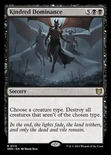 Kindred Dominance - woc Spoiler