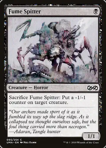 Fume Spitter - uma Spoiler