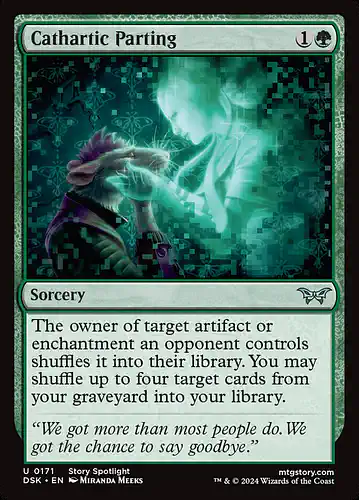 Cathartic Parting - dsk Spoiler