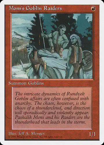 Mons's Goblin Raiders - itp Spoiler