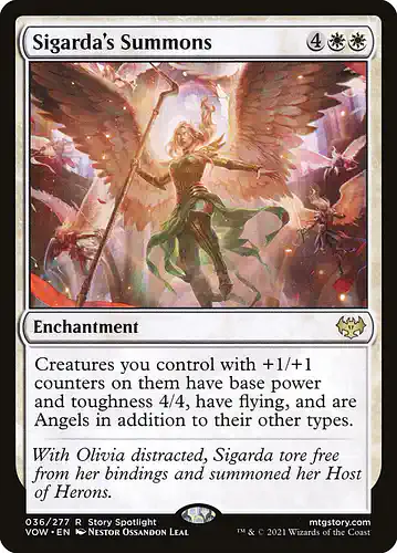 Sigarda's Summons - vow Spoiler