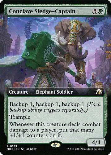 Conclave Sledge-Captain - moc Spoiler