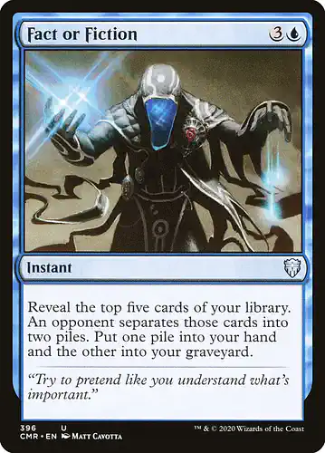 Fact or Fiction - cmr Spoiler