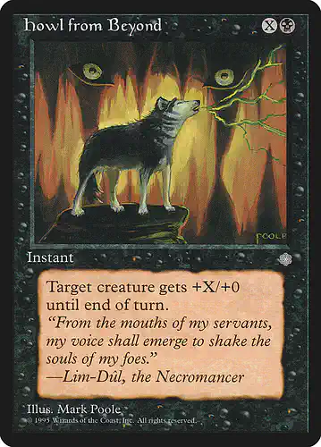 Howl from Beyond - ice Spoiler