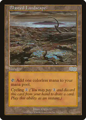 Blasted Landscape - usg Spoiler