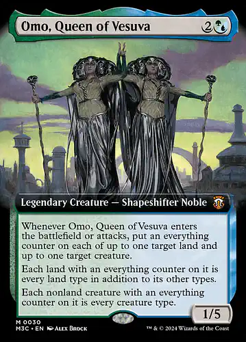 Omo, Queen of Vesuva - m3c Spoiler