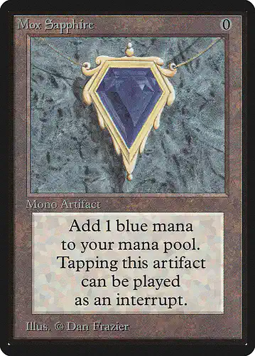 Mox Sapphire - leb Spoiler