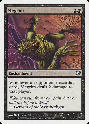 Megrim - 9ed Spoiler