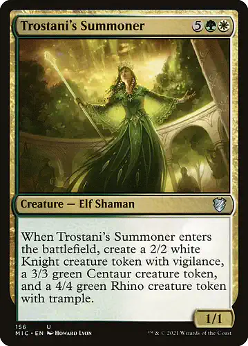 Trostani's Summoner - mic Spoiler