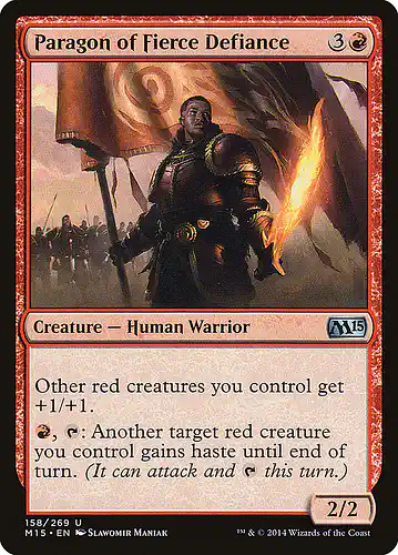 Paragon of Fierce Defiance - m15 Spoiler