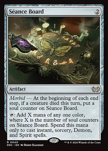 Séance Board - dsc Spoiler