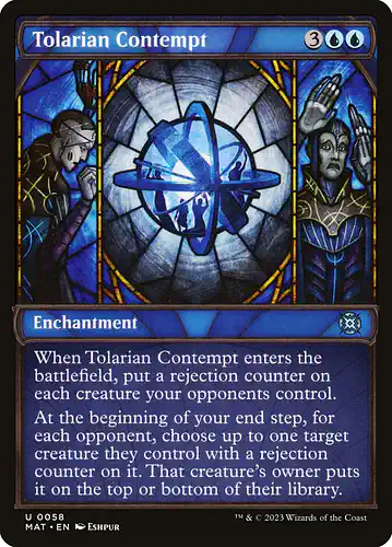 Tolarian Contempt - mat Spoiler