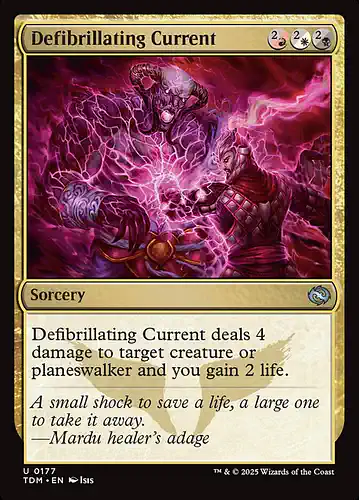 Defibrillating Current - tdm Spoiler