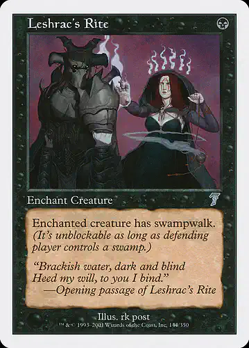 Leshrac's Rite - 7ed Spoiler