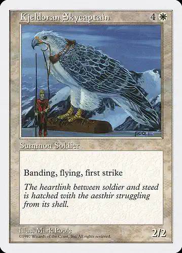 Kjeldoran Skycaptain - 5ed Spoiler