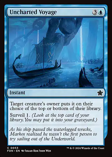 Uncharted Voyage - fdn Spoiler