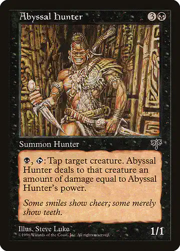 Abyssal Hunter - mir Spoiler