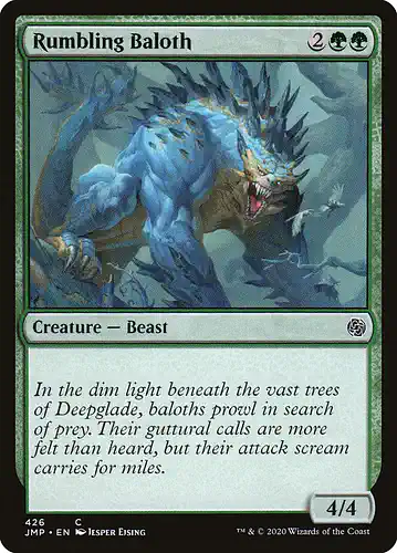 Rumbling Baloth - jmp Spoiler