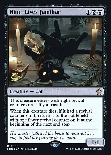 Nine-Lives Familiar - fdn Spoiler