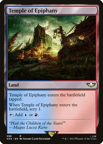 Temple of Epiphany - 40k Spoiler