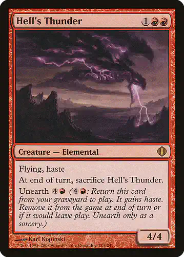 Hell's Thunder - ala Spoiler