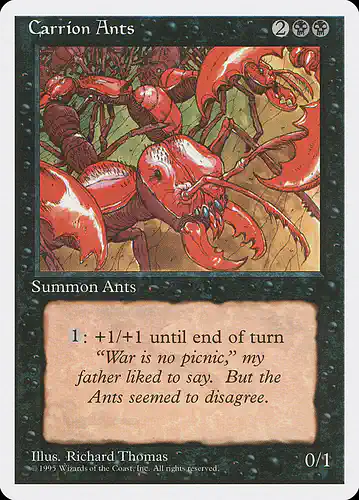 Carrion Ants - 4ed Spoiler