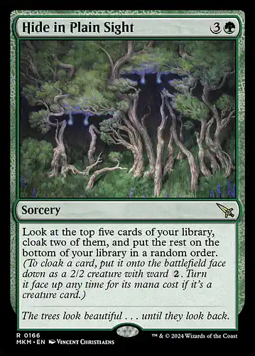 Hide in Plain Sight - mkm Spoiler