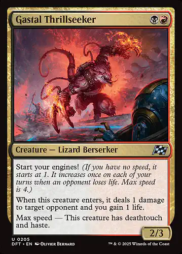 Gastal Thrillseeker - dft Spoiler