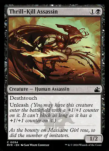 Thrill-Kill Assassin - rvr Spoiler
