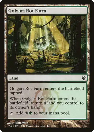 Golgari Rot Farm - ddj Spoiler