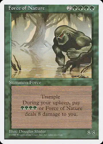 Force of Nature - 4ed Spoiler