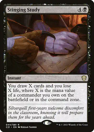 Stinging Study - c21 Spoiler