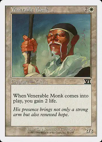 Venerable Monk - 6ed Spoiler