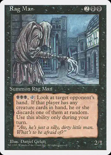 Rag Man - 4ed Spoiler