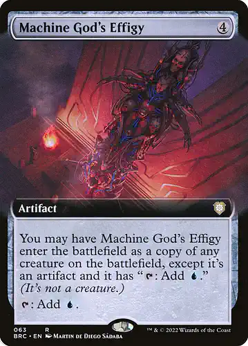 Machine God's Effigy - brc Spoiler