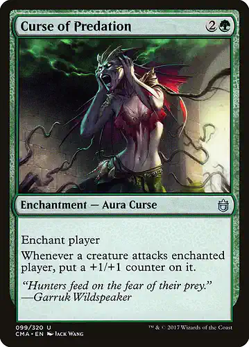 Curse of Predation - cma Spoiler