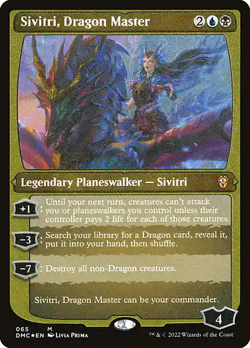 Sivitri, Dragon Master - dmc Spoiler