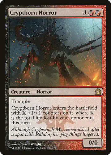 Cryptborn Horror - rtr Spoiler