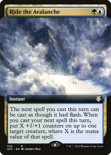 Ride the Avalanche - afc Spoiler