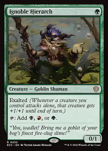 Ignoble Hierarch - ecc Spoiler