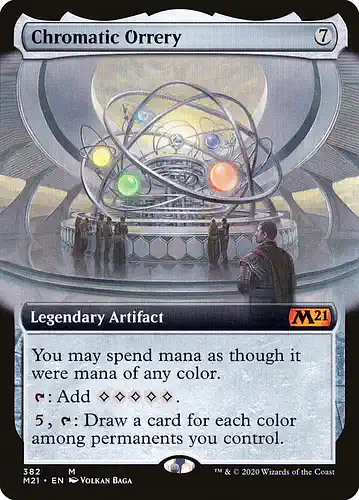 Chromatic Orrery - m21 Spoiler