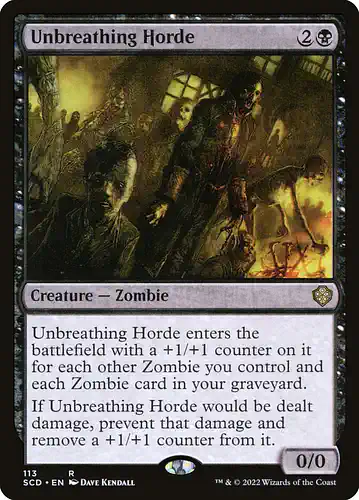 Unbreathing Horde - scd Spoiler