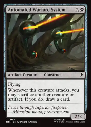 Automated Warfare System - trk Spoiler