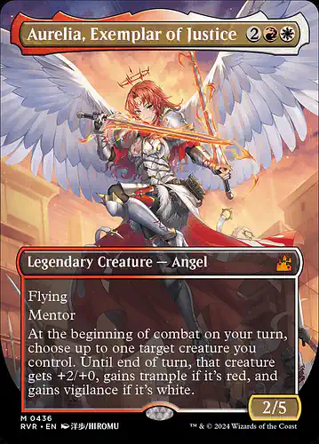 Aurelia, Exemplar of Justice - rvr Spoiler