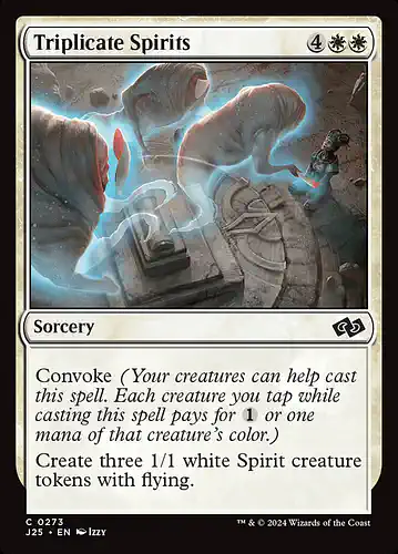 Triplicate Spirits - j25 Spoiler