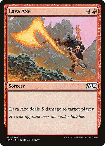 Lava Axe - m15 Spoiler