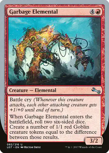 Garbage Elemental - ust Spoiler