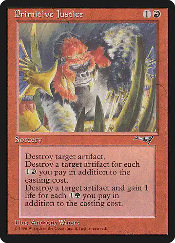 Primitive Justice - all Spoiler